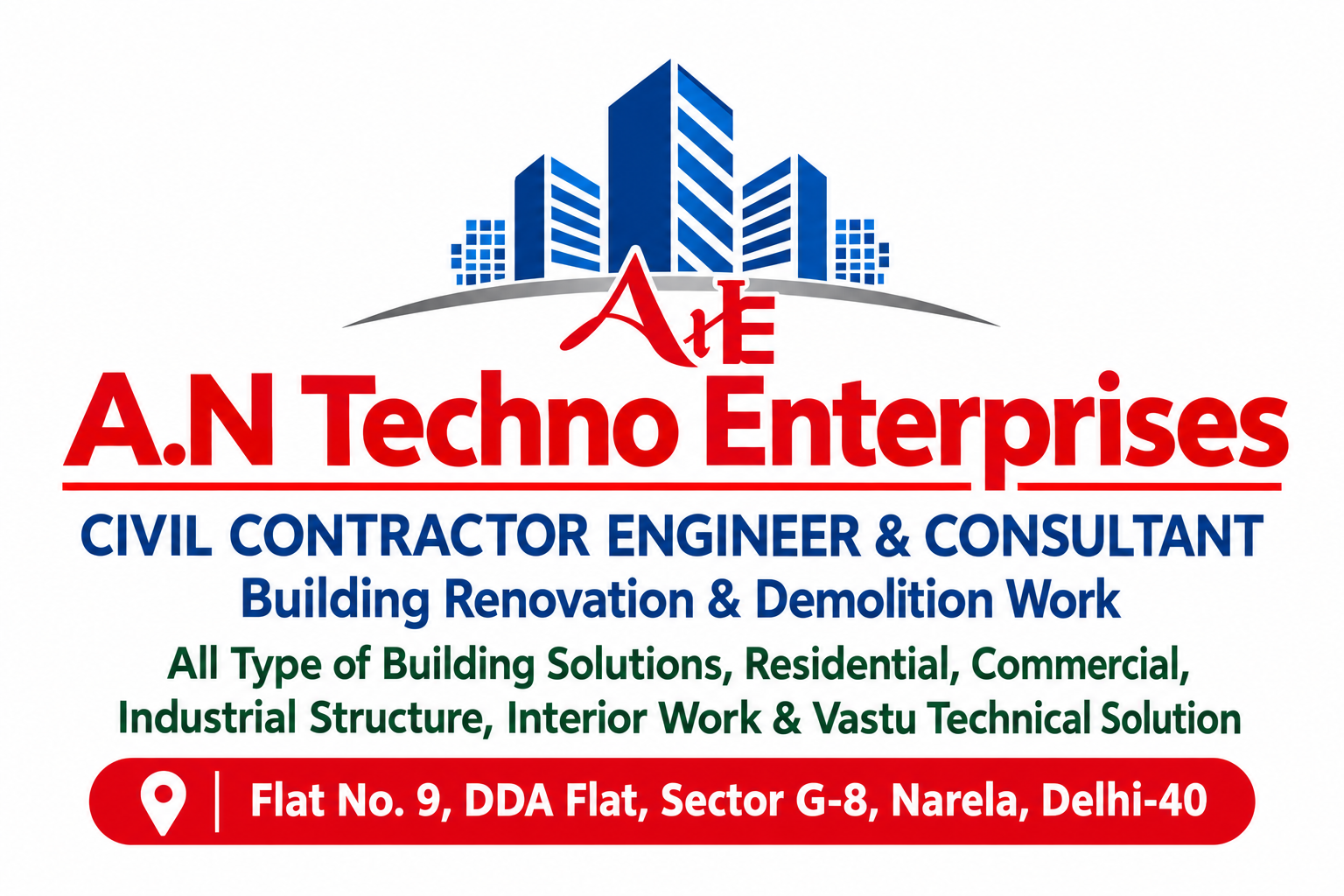 A.N Techno Enterprise Logo